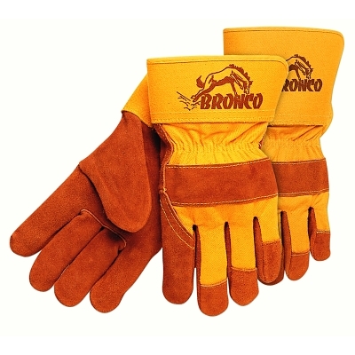 BRONCO SIDE LEATHER PALMGLOVES 2-1/2
